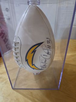 San diego chargers sign football
