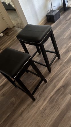 Two Black Chairs