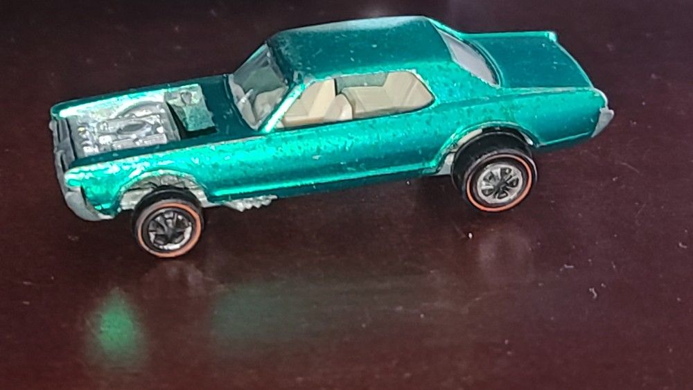 Redline 1968 Hot Wheel Rlc Custom Cougar