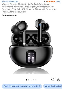 Ear buds bass stereo Bluetooth