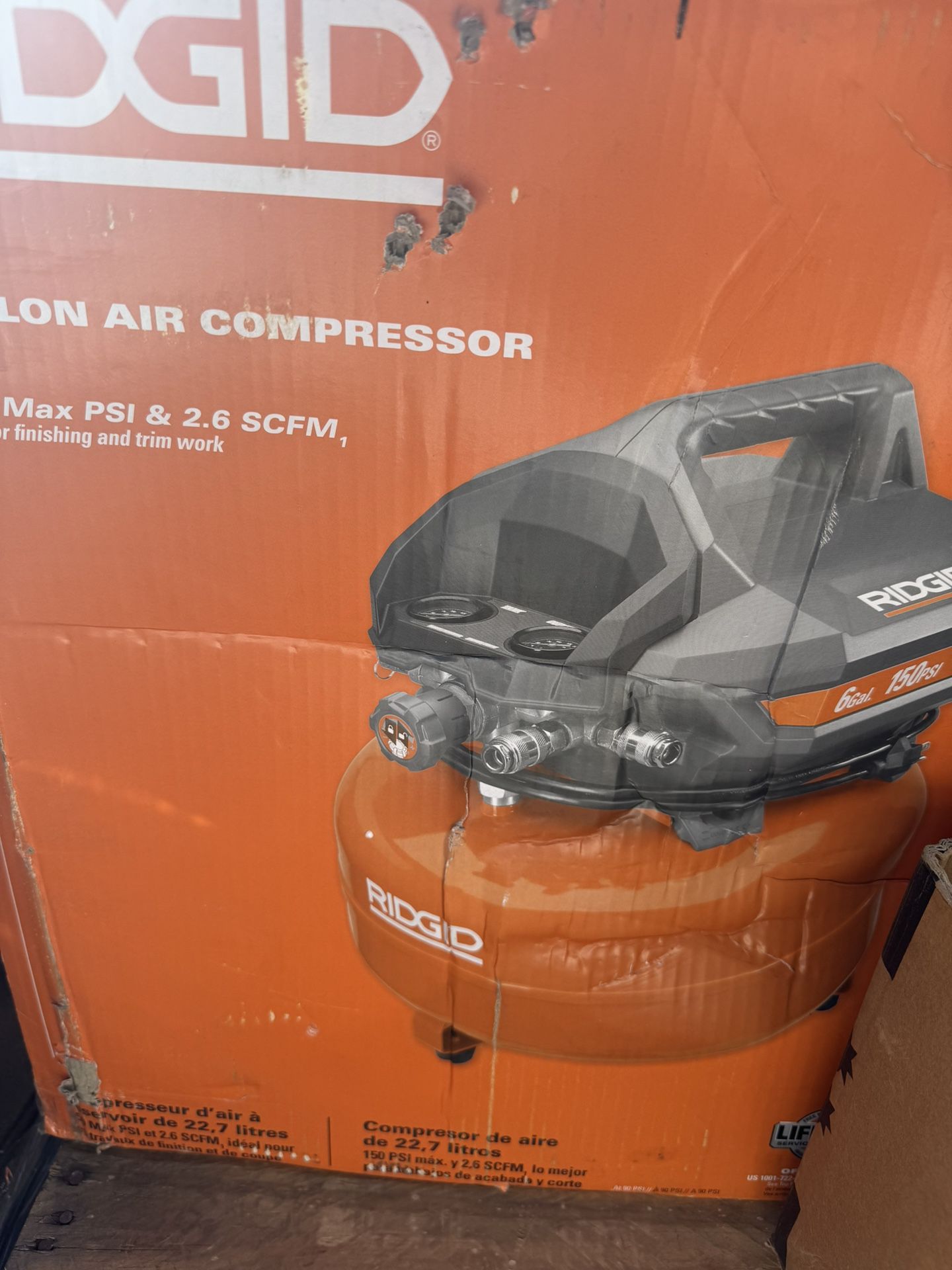 Ridgid 6g Compressor