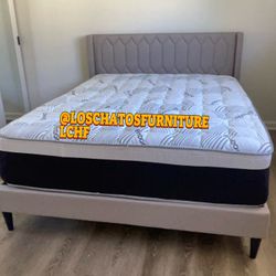 Queen Size Bed And Mattress 