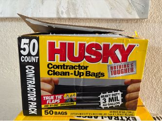 Husky contractor bags