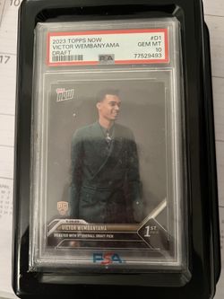 Victor Wembyana Rookie Care. Gem Mint 10