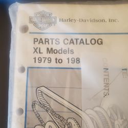 HARLY DAVIDSON PARTS CATALOG 79-85