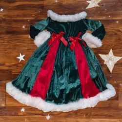 Toddler Christmas Dress Set, New