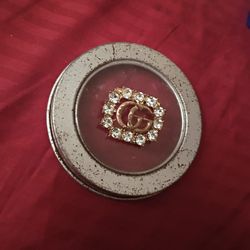 Gucci Crystal Brooch Pin