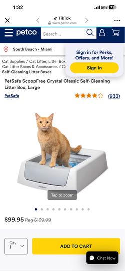 Automatic cat litter box