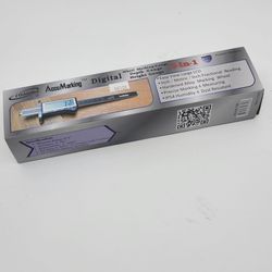 iGaging AccuMarking 3-in-1 Digital Wheel Marking Gauge Depth Height
35-780 New in the box. UPC 07807.
This versatile precision instrument comb