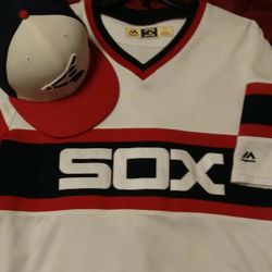 Chicago White Sox Throwback Jersey and Hat
