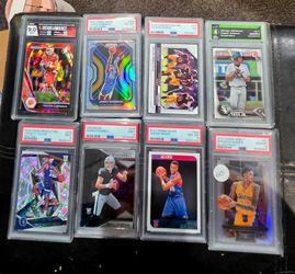 21 GRADED SLABS PSA HGA TREVOR LAWRENCE SELECT PRIZM ZION ROOKIES JAYDEN DANIELS