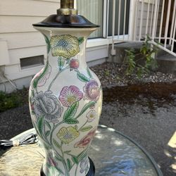 Vintage Porcelain Lamp