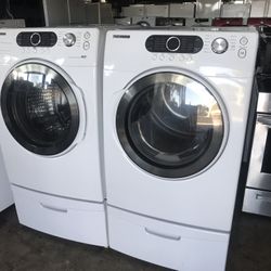 SAMSUNG WASHER AND DRYER 
