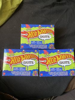Hot Wheels skate 2 Pack Lot Of 3