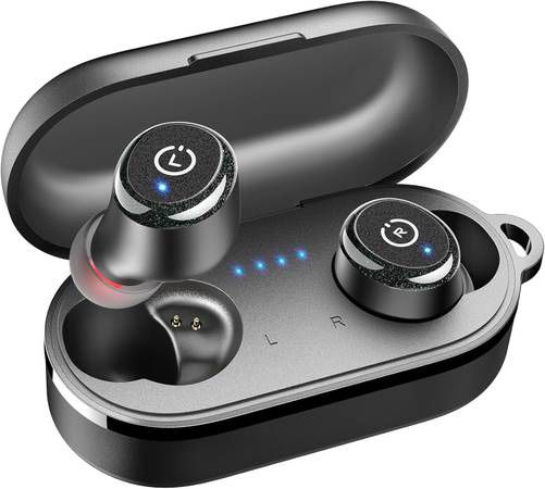 new Wireless Earbuds Bluetooth 5.3 Headphones, 55H Playtime with Wireless Charging Case, App Customize EQ, Ergonomic Design IPX8 Waterproof Headset Po
