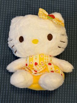 Hello Kitty Fluffy Plush - 8”