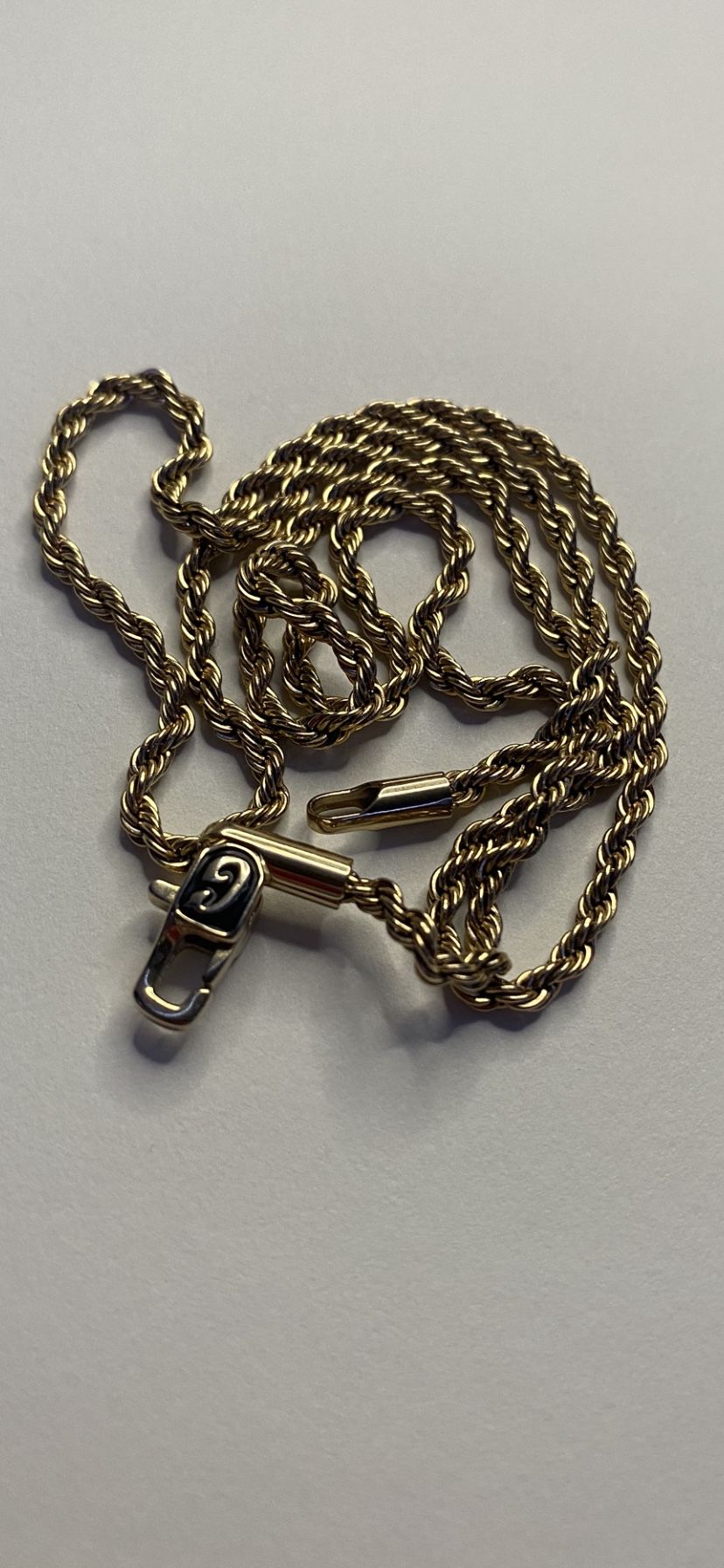 18k Gold 2mm 18 Inch Rope Chain