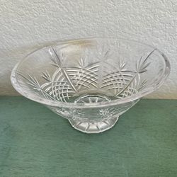 VINTAGE  MARQUIS BY WATERFORD CRYSTAL GLASS  FOOTED BOWL