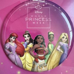 DISNEY WORLD PRINCESS WEEK DESTINATION D23 2025 BUTTON PIN