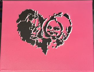 Chucky & Bride Canvas