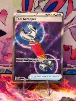 Tool Scrapper Trainer Card #115 Mega Evolutions Chaos Rising