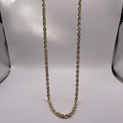 14kt Gold Rope Link Style Chain