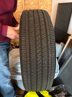 Nearly new tires from 4 runner vehicle