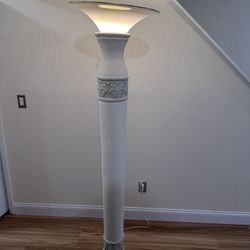 Vintage Classical Column Floor Lamp – Architectural Style