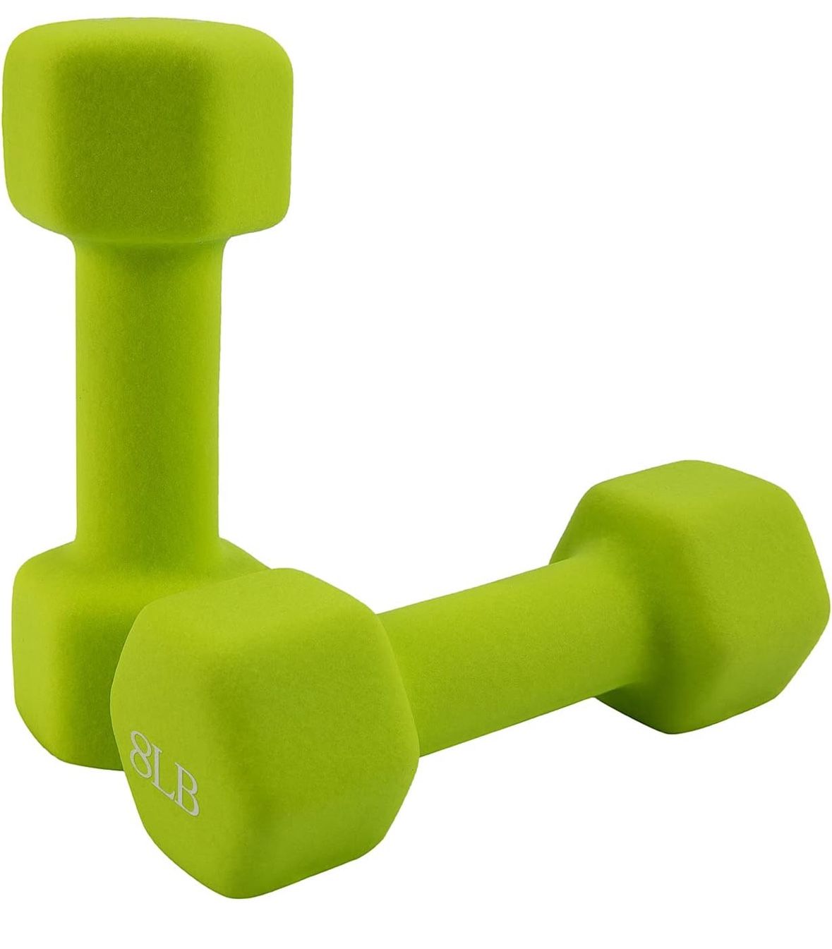 Dumbbells Set of 2 Exercise Fitness Dumbbell for Home Gym Free Weights Hand Hex Dumb Bells