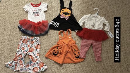 Baby Girl Holiday Outfits Clothes 
