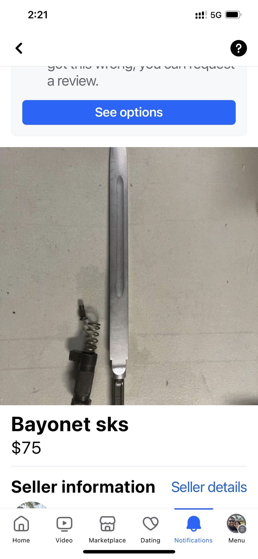 Bayonet SkS