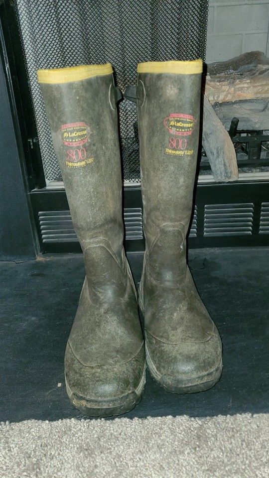 Lacrosse Size 9? Rubber Work Boots Hunting Fishing