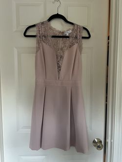 BCBGeneration Blush Pink Lace Cocktail Dress – Size 6