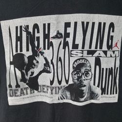 Michael Jordan Retro IV High Flying 360 Slam Dunk XL Shirt