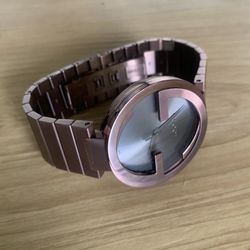 Gucci YA133211 Men s Interlocking Brown Quarts Watch for Sale in Irvine CA OfferUp