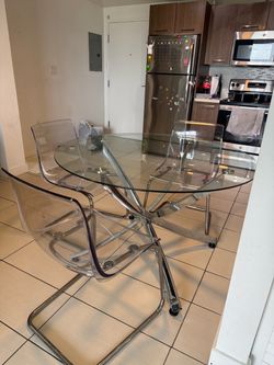 Dining table with 3 chairs
