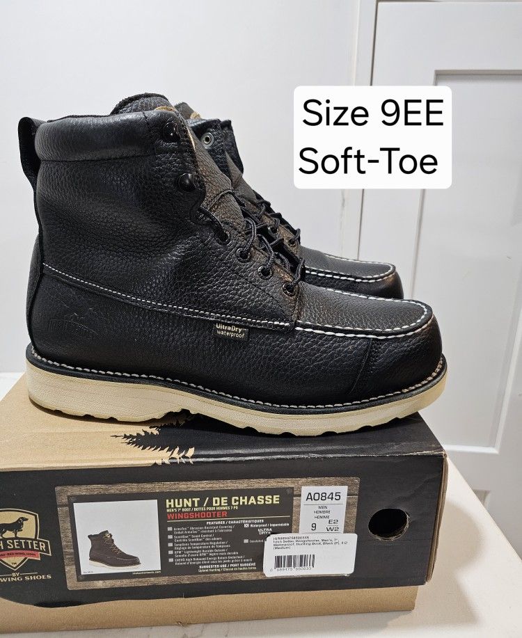 Red Wings Irish Setter Soft Toe Boots Size 9