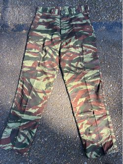 Military Surplus Rhodesian Brushstroke Camo Brown Belgium Army