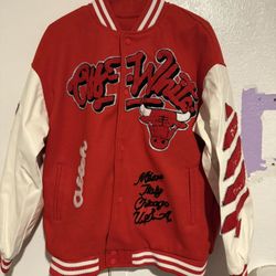 Off White Varsity Jacket