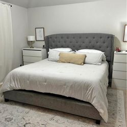 Comfortable Bed Twin Full Queen King Size Selection and mattress 