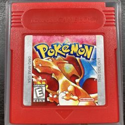 Pokemon Red Version Nintendo Game Boy 1998 AUTHENTIC
