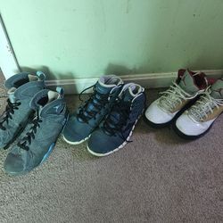 Men's Shoes Jordan's And Reebok Size 11