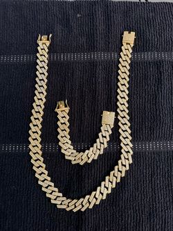 Men’s matching set super nice club chain