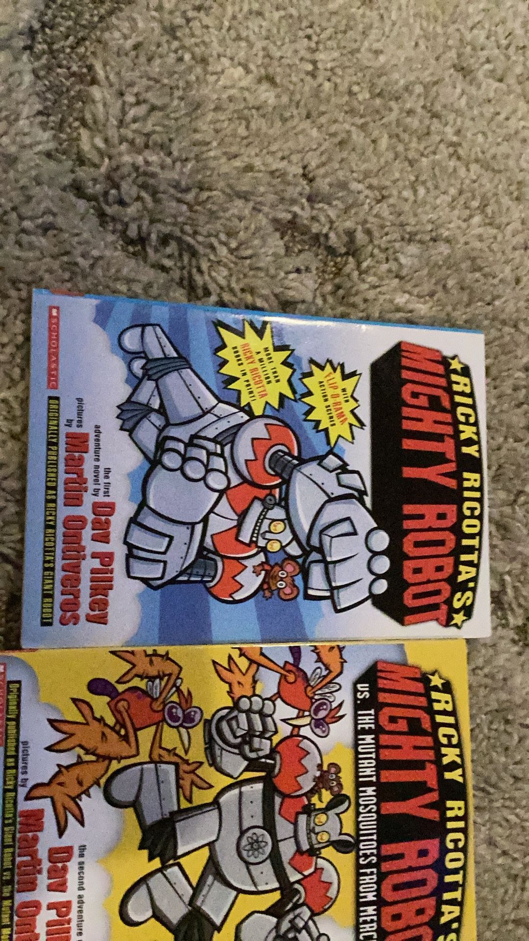 Ricky Ricottas Mighty Robot Books 1-7