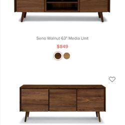 Walnut Sideboard 