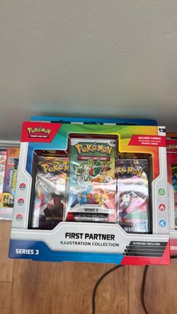 Pokemon 3 Partner Illustration Collection Series