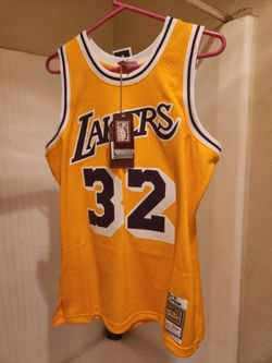 Magic Johnson Mitchell N Ness Authentic Jersey 84 85