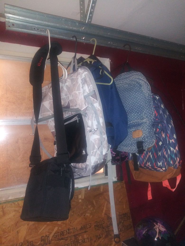 Backpacks and Camera Bag