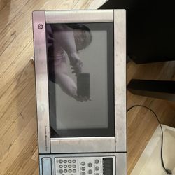 GE turntable Microwave With Glass Plate 