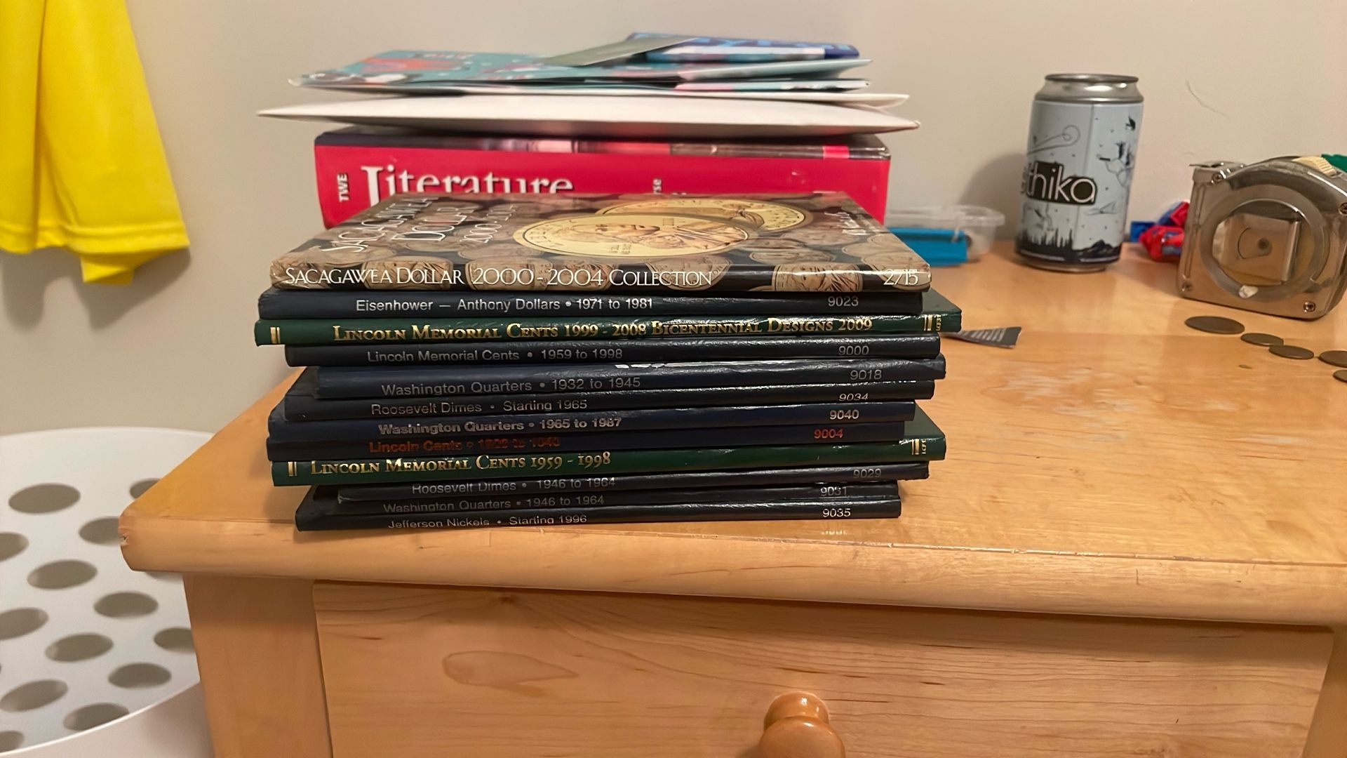 Coin Books Not Full 